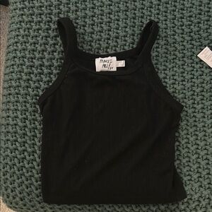 Princess Polly Black Tank Top